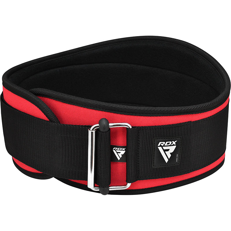 RDX X3 6 INCH Weightlifting Neoprene Gym Belt#color_red