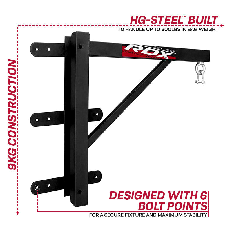 RDX X4 2ft Folding Punch Bag Wall Bracket