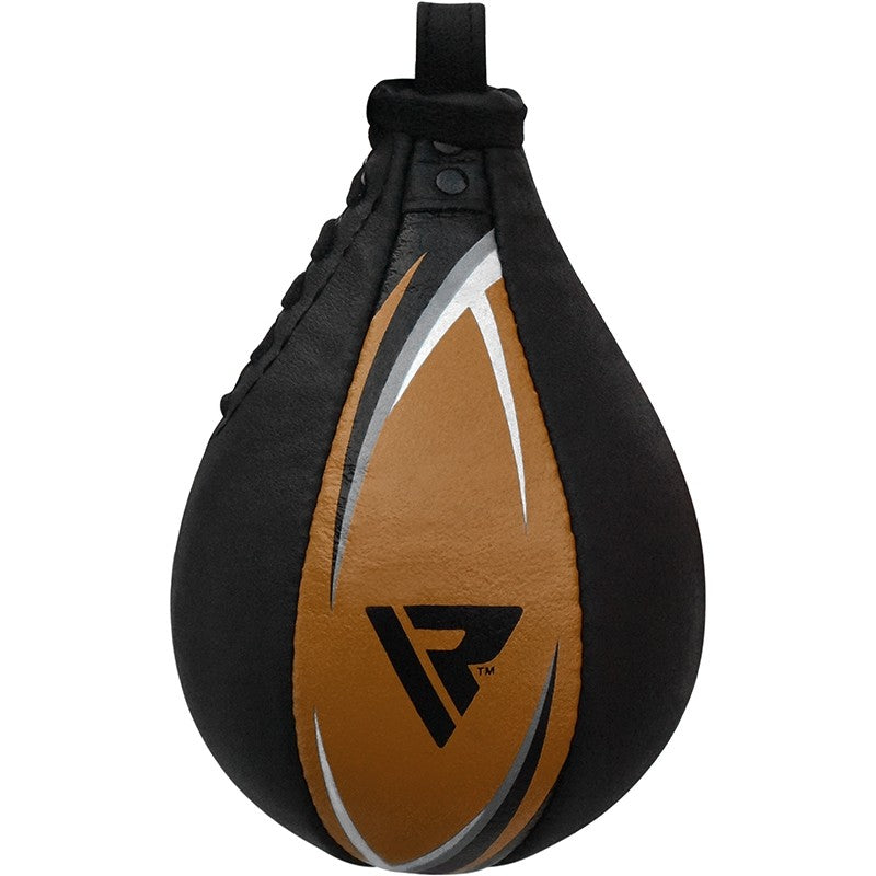 RDX S3 Boxing Training Speed Bag in Cowhide Leather