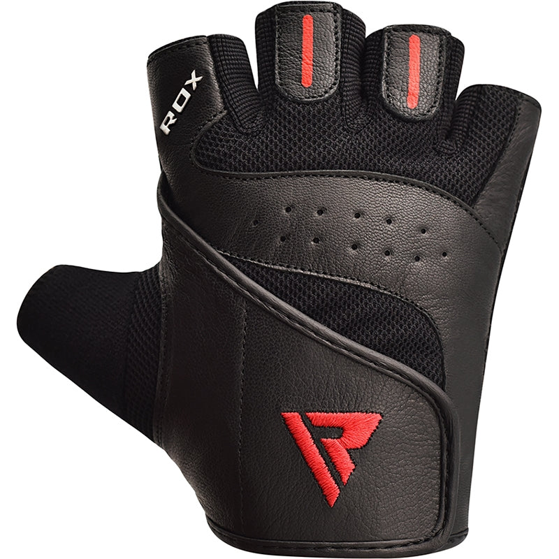 RDX S2 Guantes de Entrenamiento Fitness de Cuero