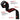 RDX S4 Weightlifting Wrist Straps#color_black