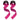 RDX S4 Weightlifting Wrist Straps#color_pink