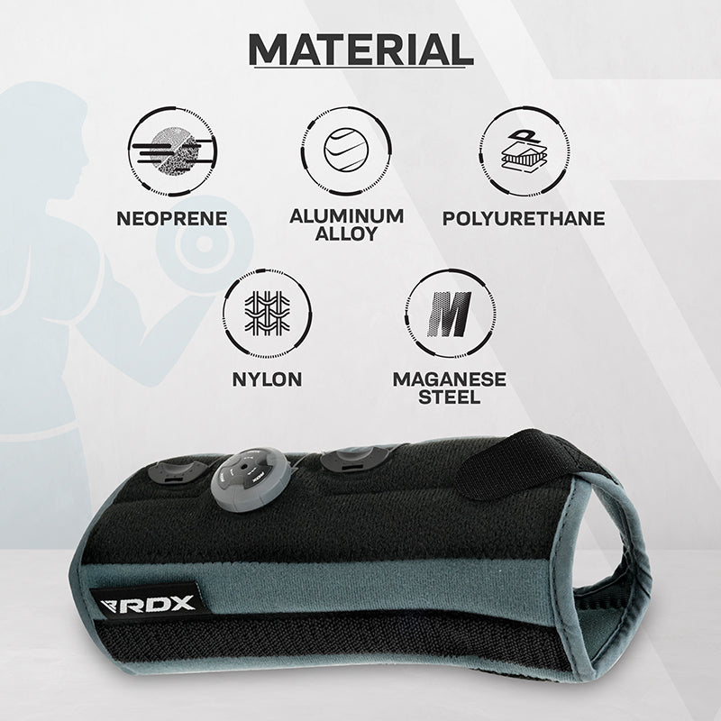 RDX SB Supporto a Compressione Regolabile del Tutore da polso Approvato dalla FDA con FlexDIAL
