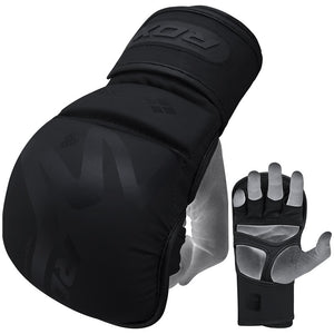 RDX T15 Noir Guantes de Sparring MMA 7oz
