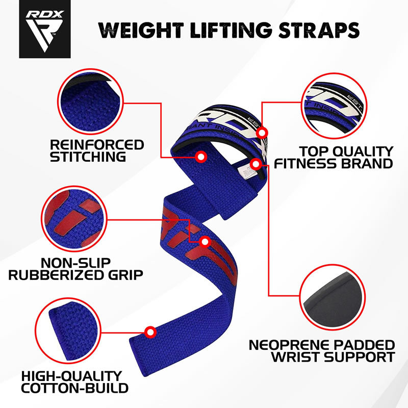 RDX W2 Workout Lifting Straps