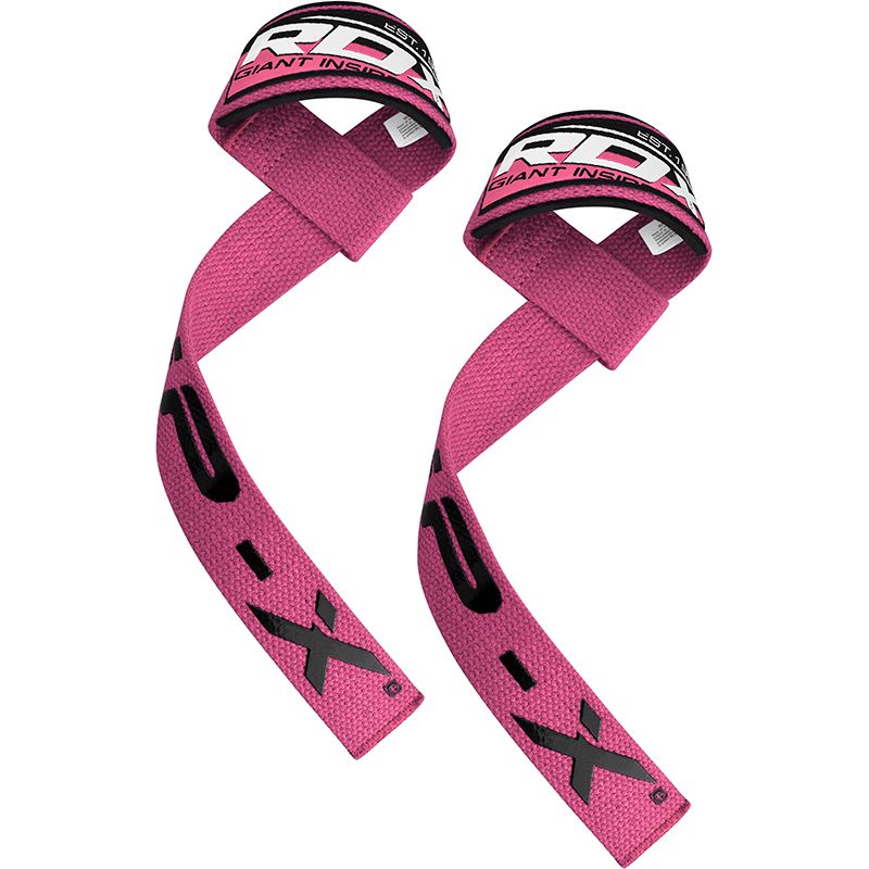 RDX W2 Pink Gym Wrist Straps for Women