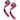 RDX W2 Pink Gym Wrist Straps for Women