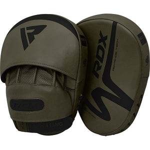 RDX T15 Nero Verde Mate Manoplas de Boxeo 