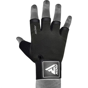 RDX T2 GUANTES DE GIMNASIO DE MEDIO DEDO PARA HALTEROFILIA